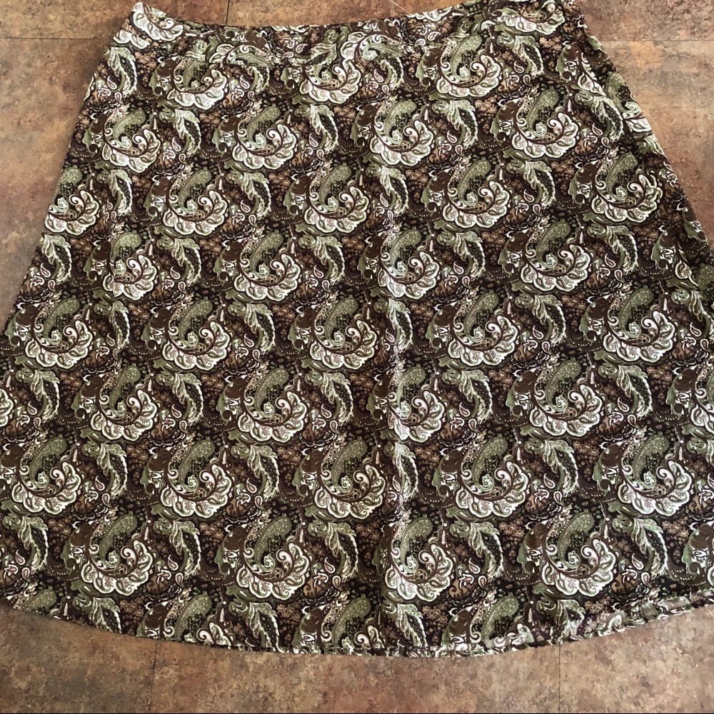 Dress Barn Skirt 24 Woman Dressbarn 24W Side Zip